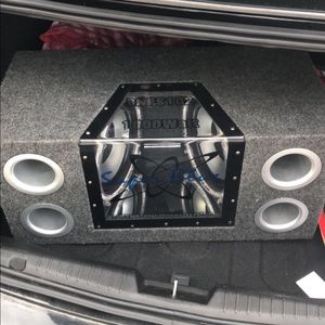 1000W Dual Bandpass Speaker System